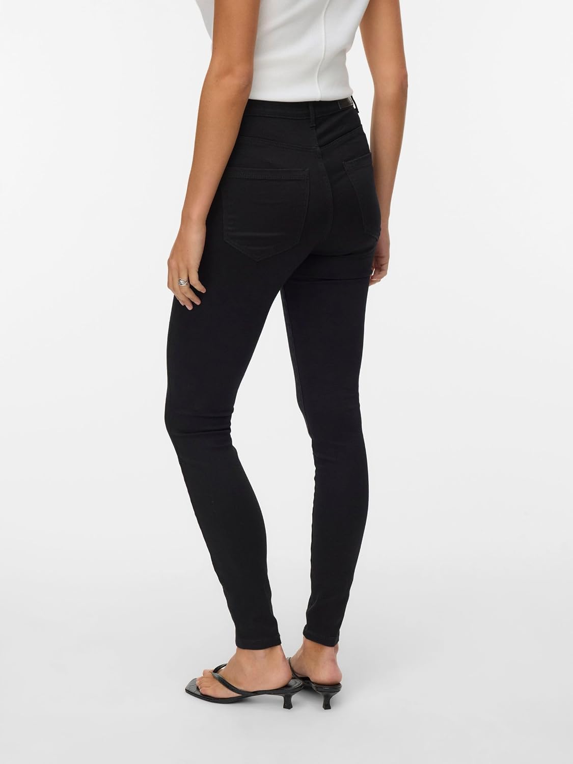 Detalle de VERO MODA VMSOPHIA – Jean Skinny Taille Haute