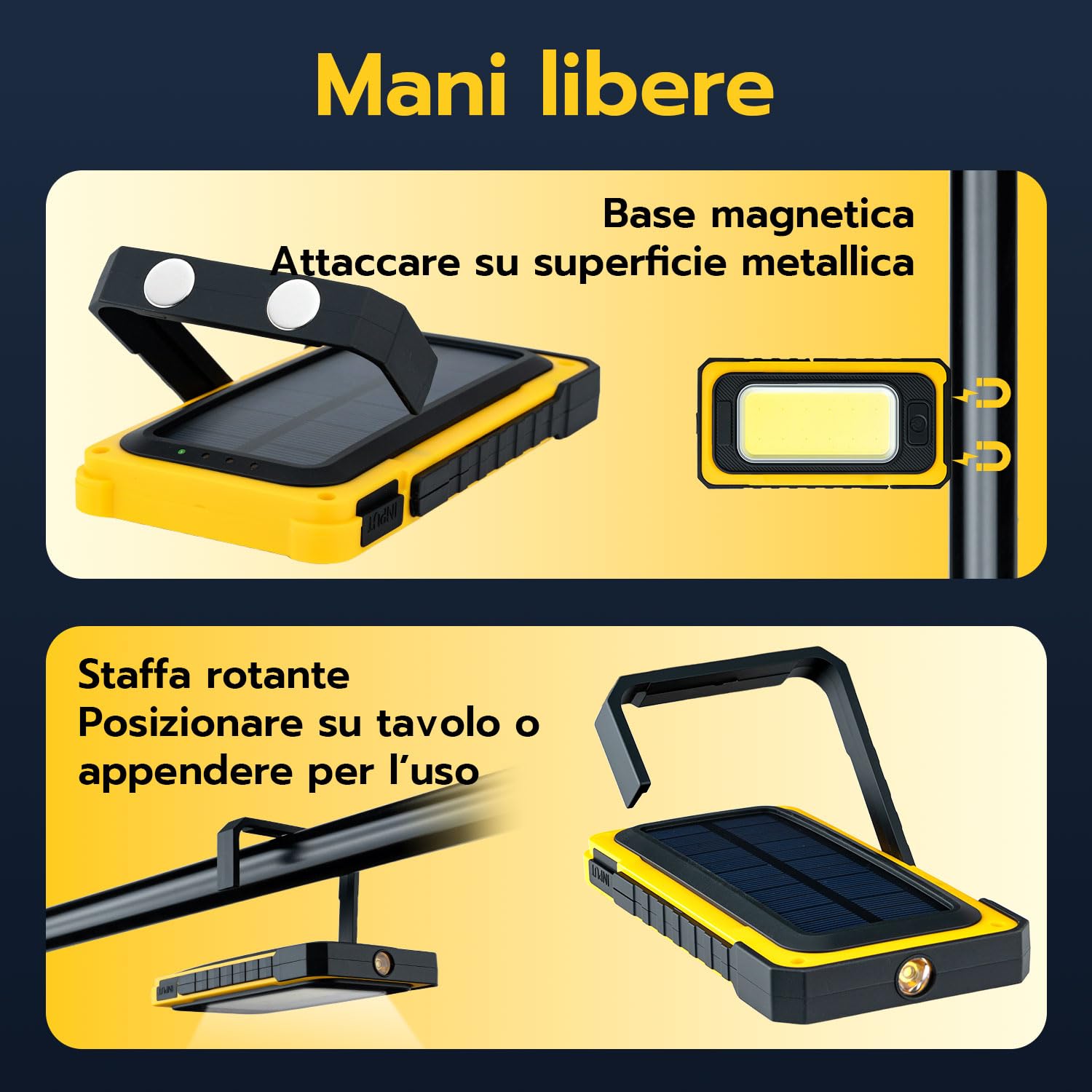 Detalle 2 de Wigearss Torcia LED 1500 lumen
