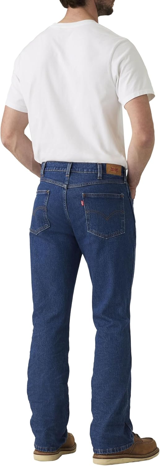 Detalle 1 de Levi's 537 Western Bootcut-jeans med låg midja och utsvängt ben
