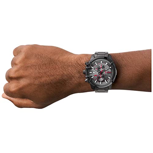 Thumbnail 3 de Diesel Griffed Uomo DZ4586: cronografo in acciaio 48 mm, stile robusto