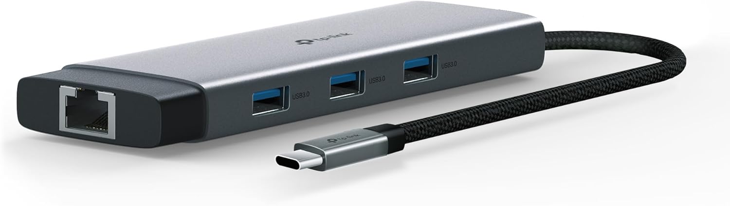 Thumbnail 2 de TP-Link UH9120C Hub USB‑C 9-in-1: HDMI 4K@60Hz, Ethernet, SD/microSD, PD 100W e 3x USB 3.0