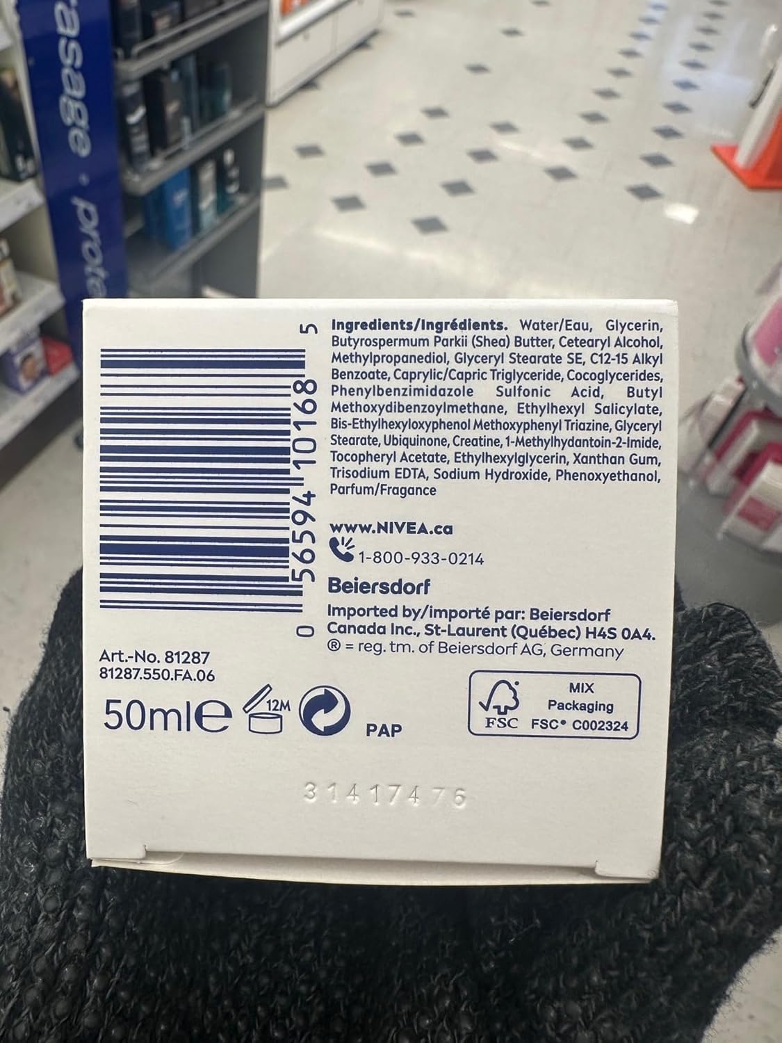 Thumbnail 1 de NIVEA Anti-Wrinkle Moisturizer 50ml