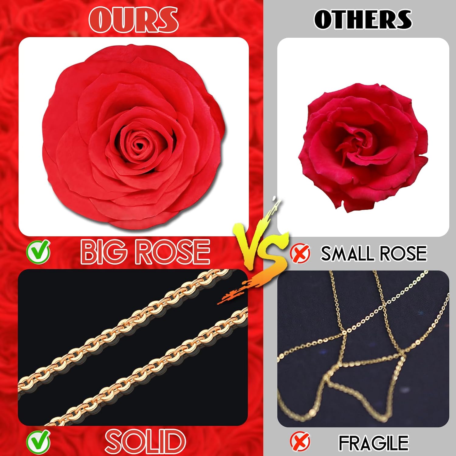 Thumbnail 6 de goldmiky Ours Rose Éternelle Coffret cadeau 🌹