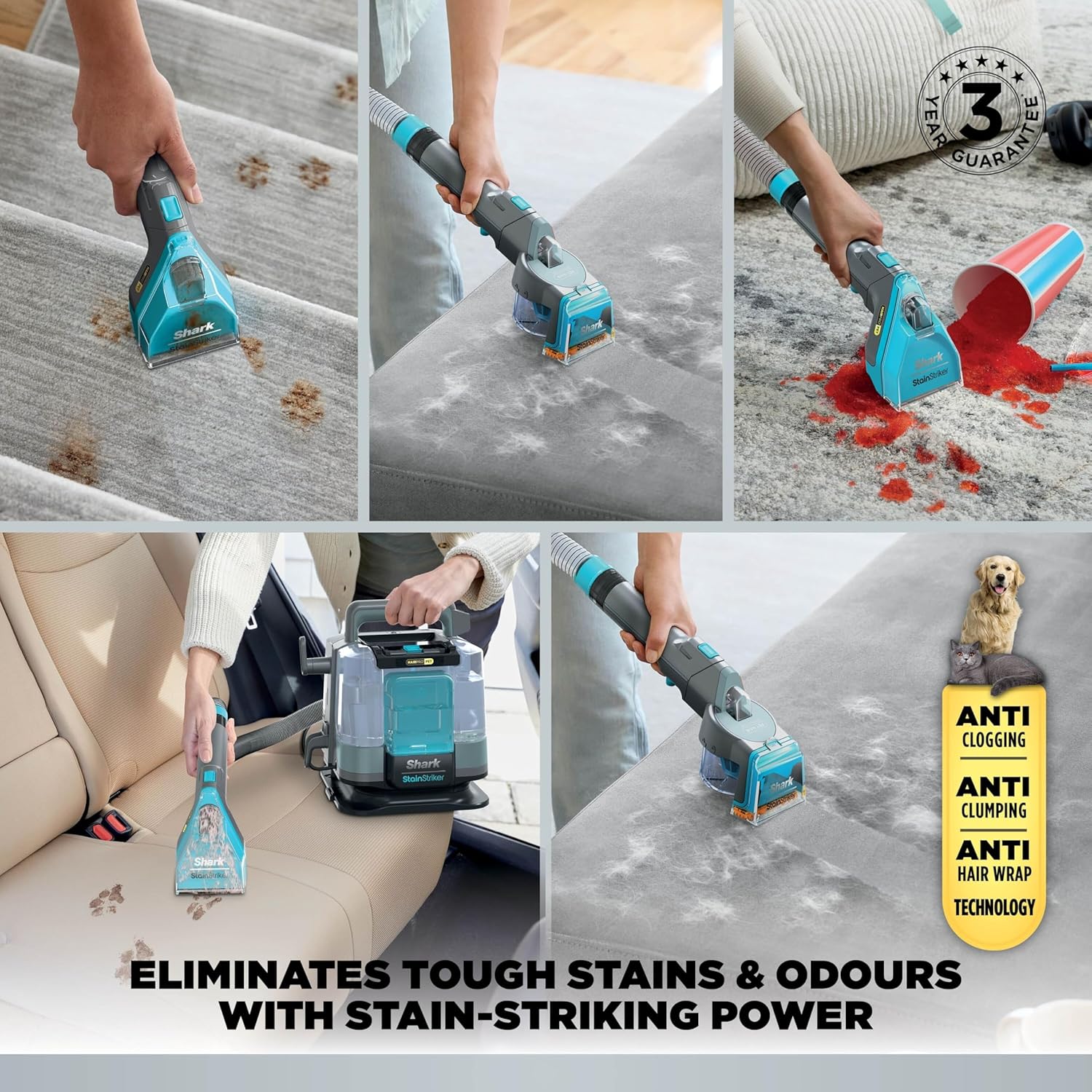 Detalle de Shark StainStriker HairPro Pet Spot Cleaner PX250UKCP