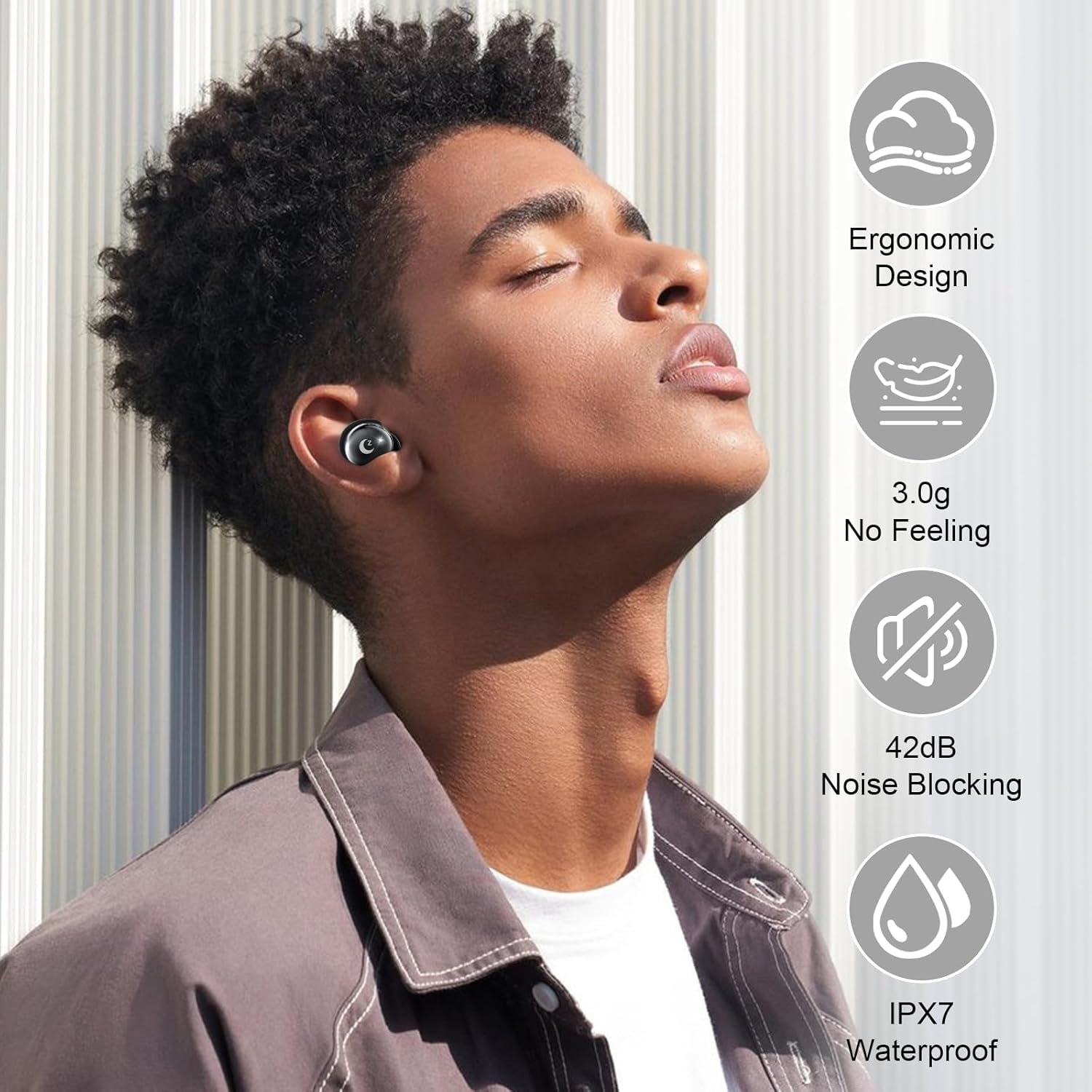 Thumbnail 5 de Wireless Earbuds with Smart Touch Screen: L8 Pro Sleep Edition