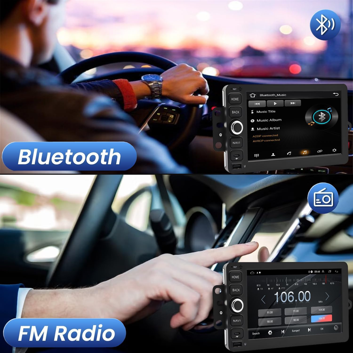 Detalle 1 de LITCOMFY QLED 7-inch QLED Radio