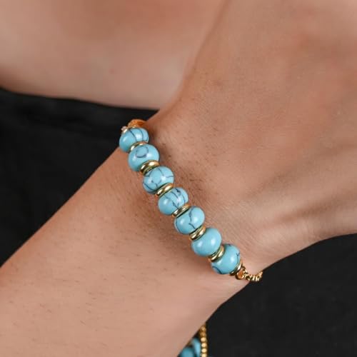 Detalle 2 de Gempires Turquoise Bolo Bracelet by GEMPIRES NATURE’S TREASURE