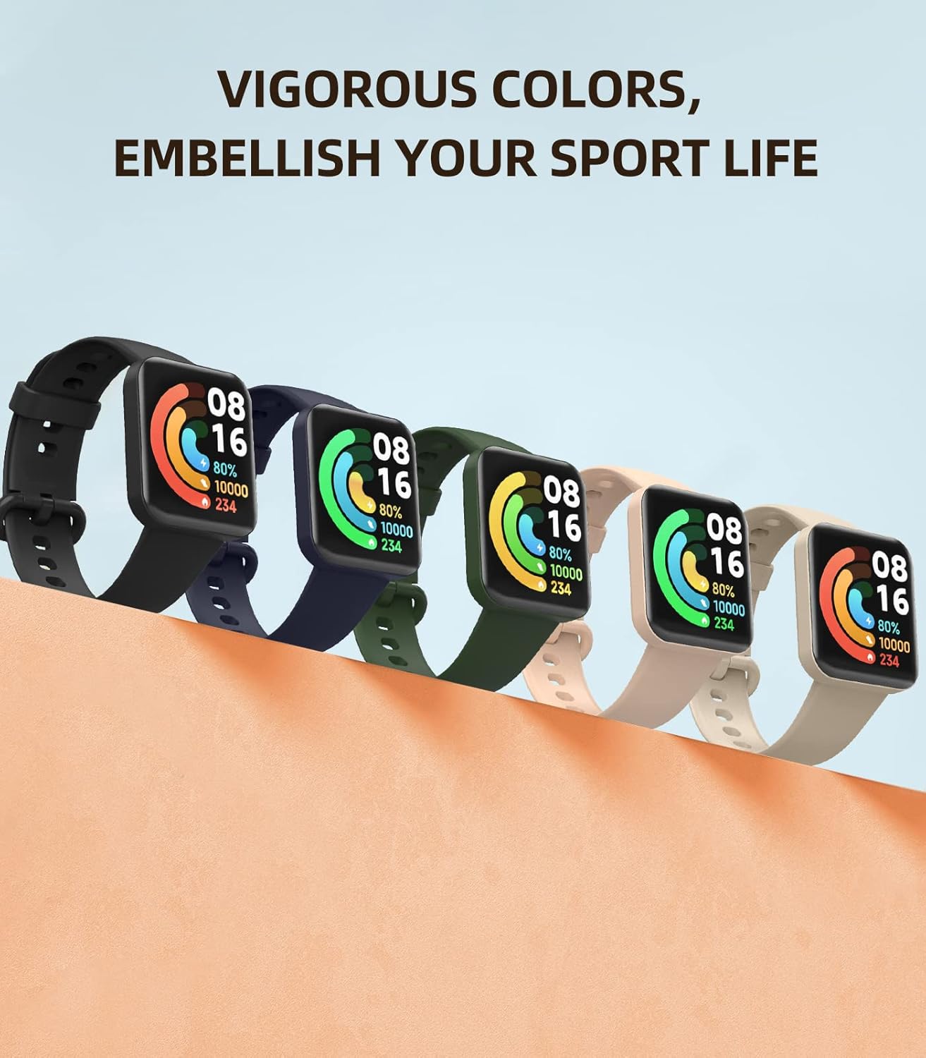 Thumbnail 4 de MoKo 2 Pack Straps for Redmi Watch