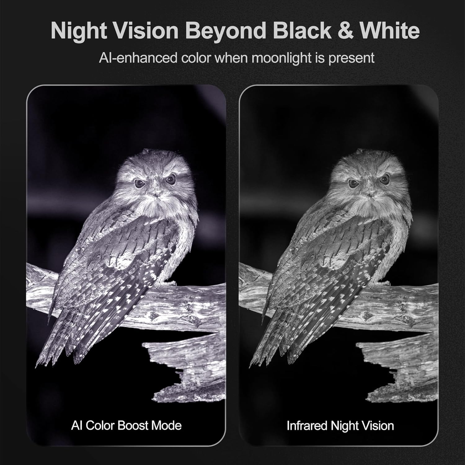Detalle de VisioGear Night Vision Binoculars - Night Thunder X3 4K Night Vision Goggles for Adults