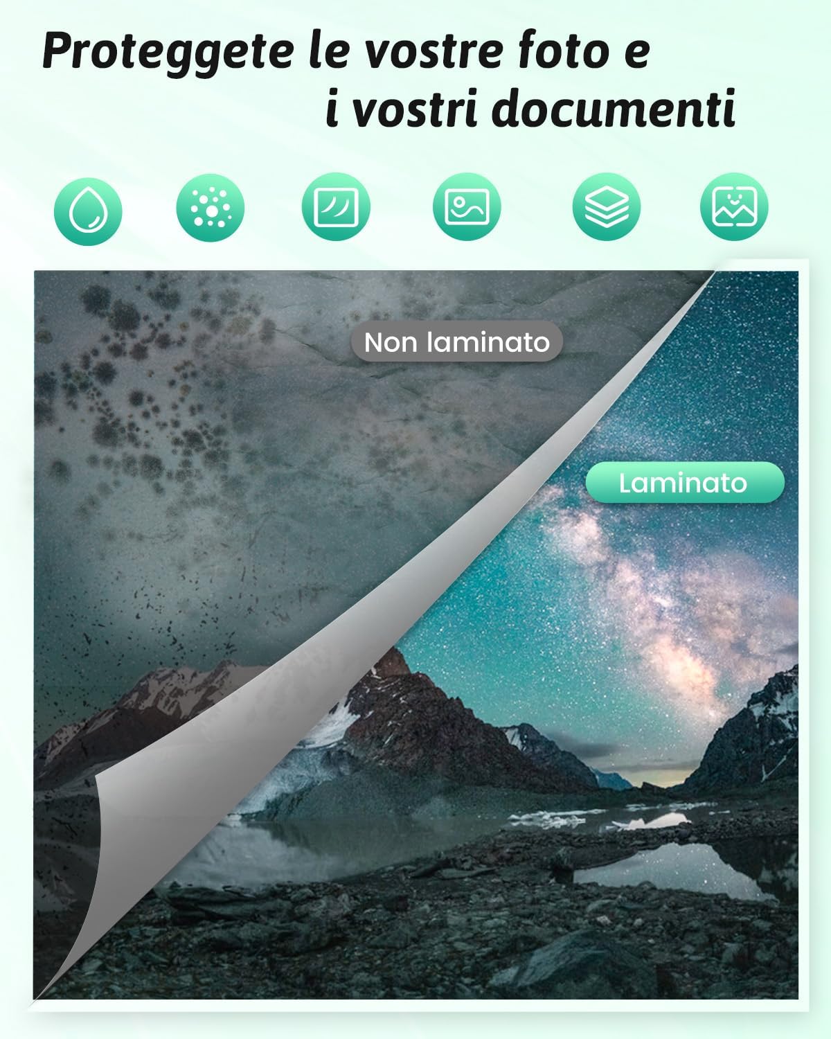 Thumbnail 2 de MAXDONE Plastificatrice A4 20 fogli 📎