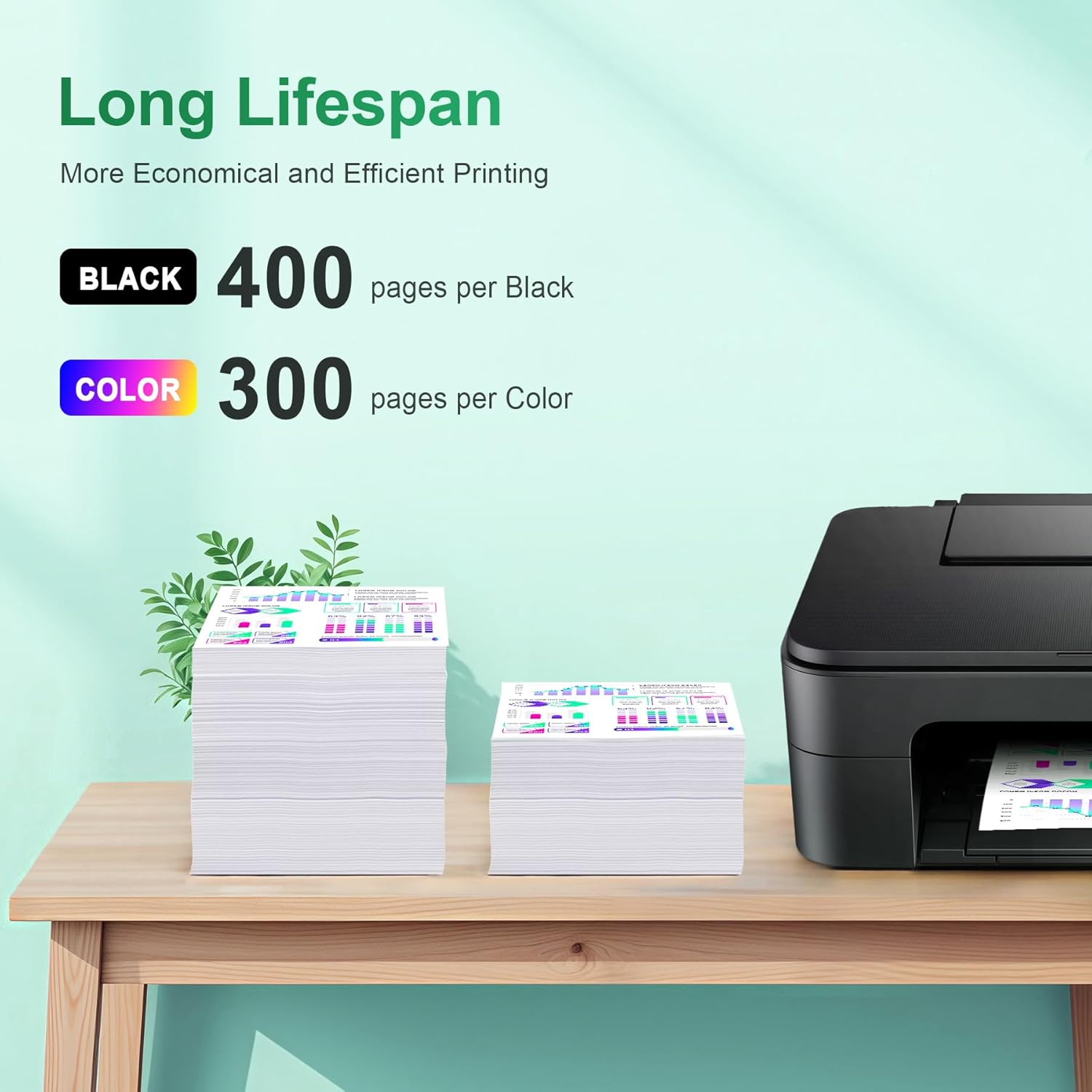 Thumbnail 4 de Denvoer 545XL 546XL ink cartridges 1 Black 1 Colour 🖨