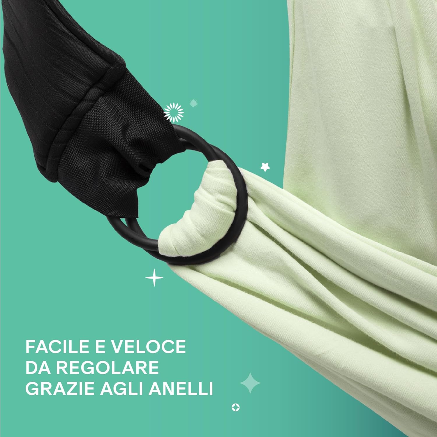 Thumbnail 4 de Koala Babycare Cuddle Band 2.0: fascia neonato in cotone organico, fino a 15 kg