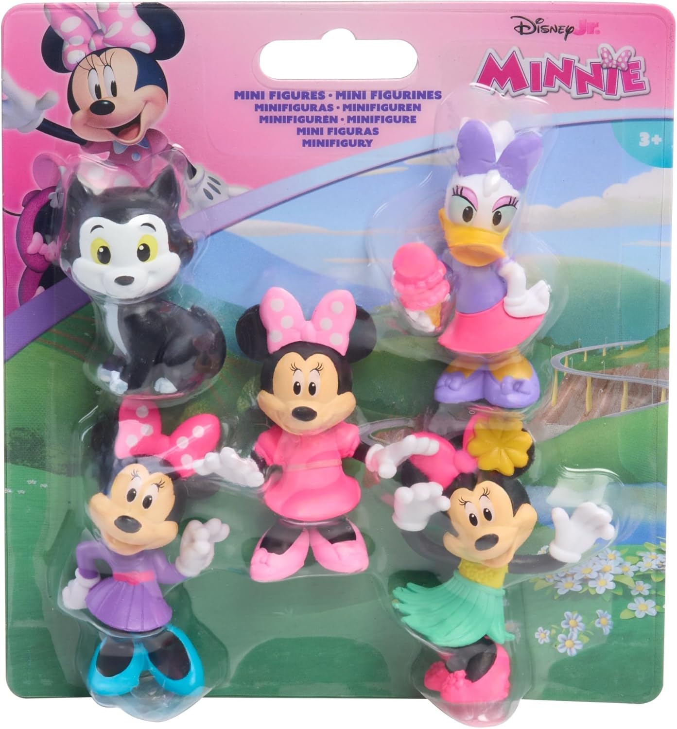 Thumbnail 4 de Set da 5 mini personaggi Minni Disney Junior Just Play (Mini personaggi, altezza 4,3–6,9 cm)