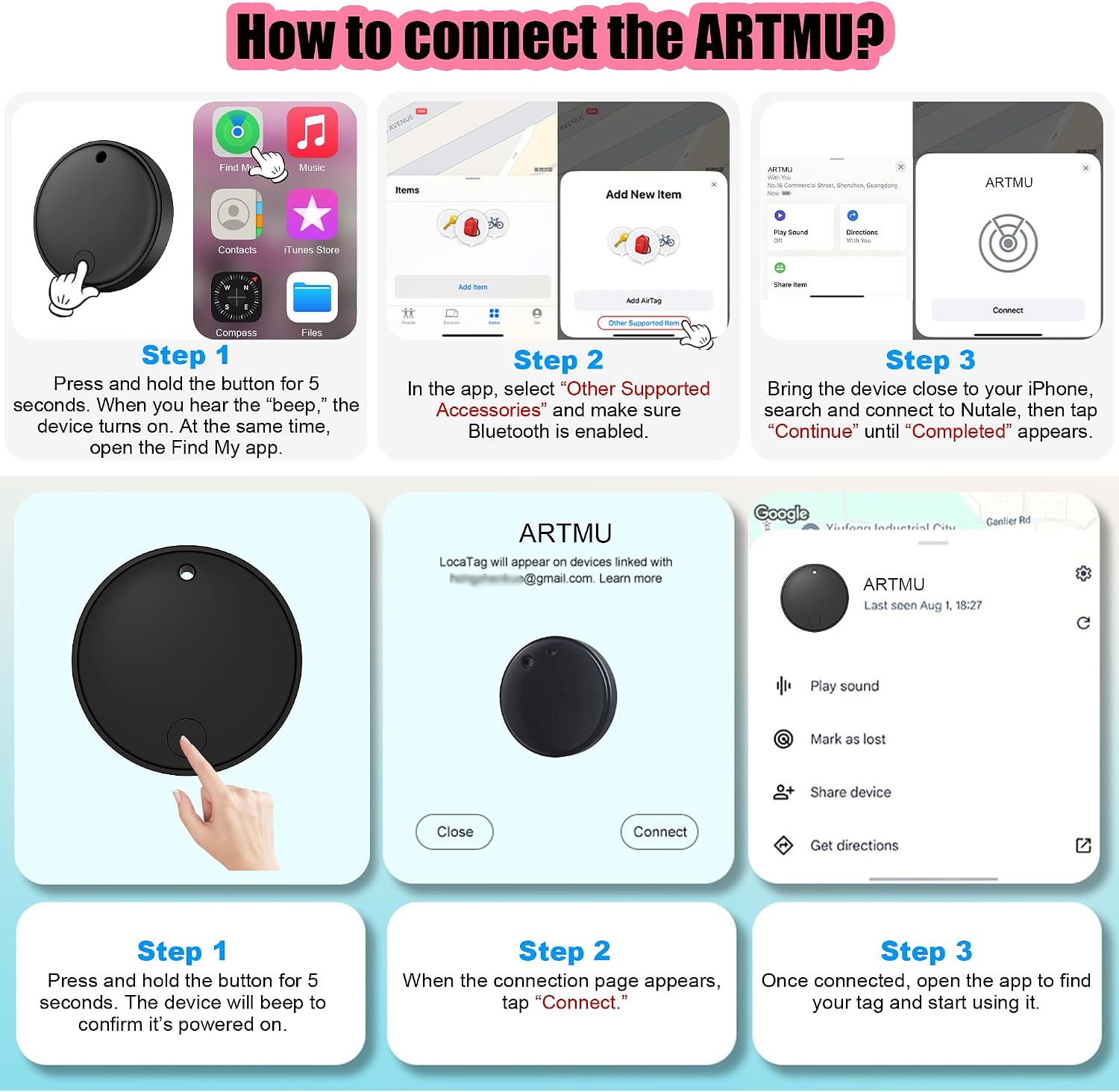 Thumbnail 5 de Smart Tracker Tags 4-Pack