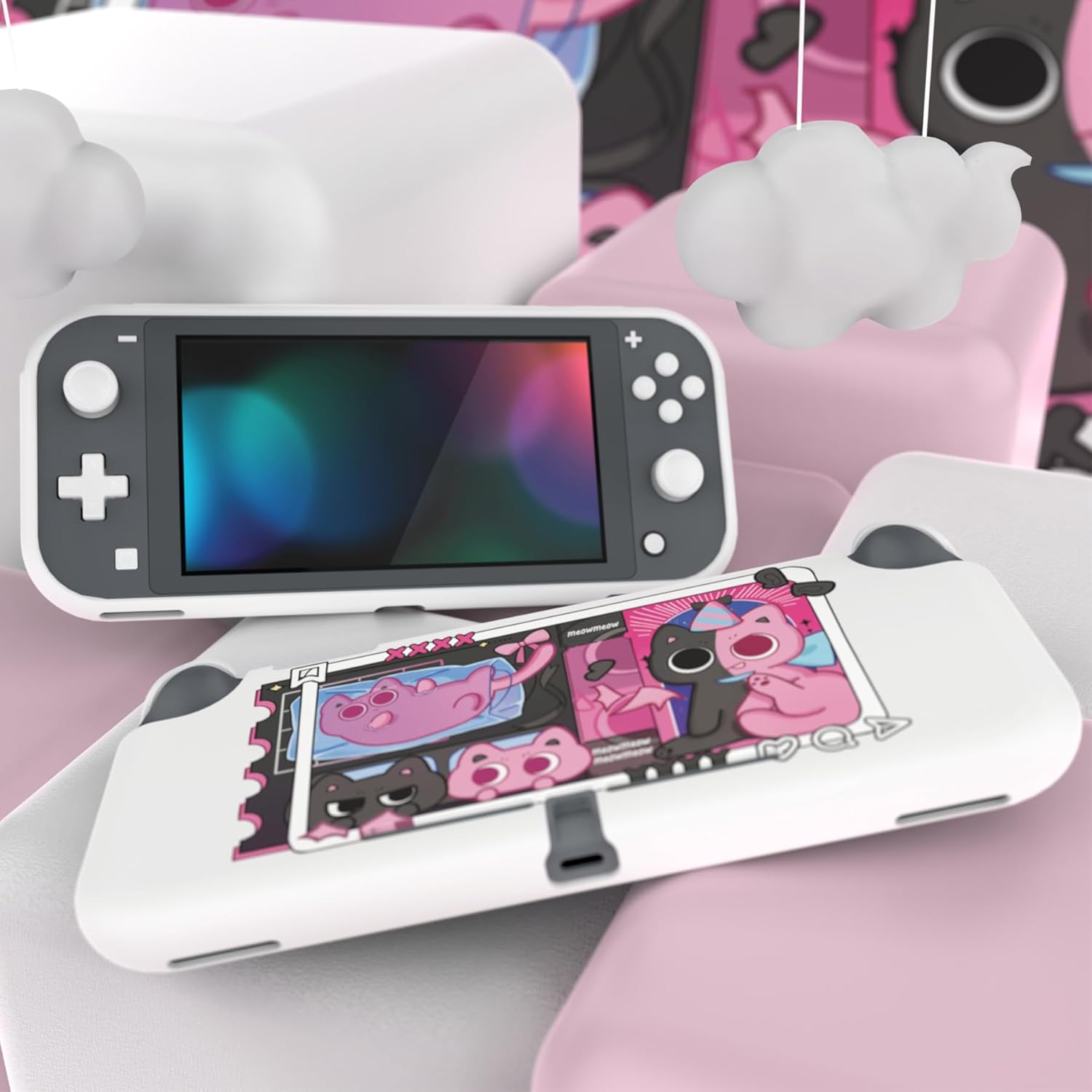 Thumbnail 3 de PlayVital Custom Protective Case for Nintendo Switch Lite: Slim TPU Cover, Precise Cutouts & Customisable
