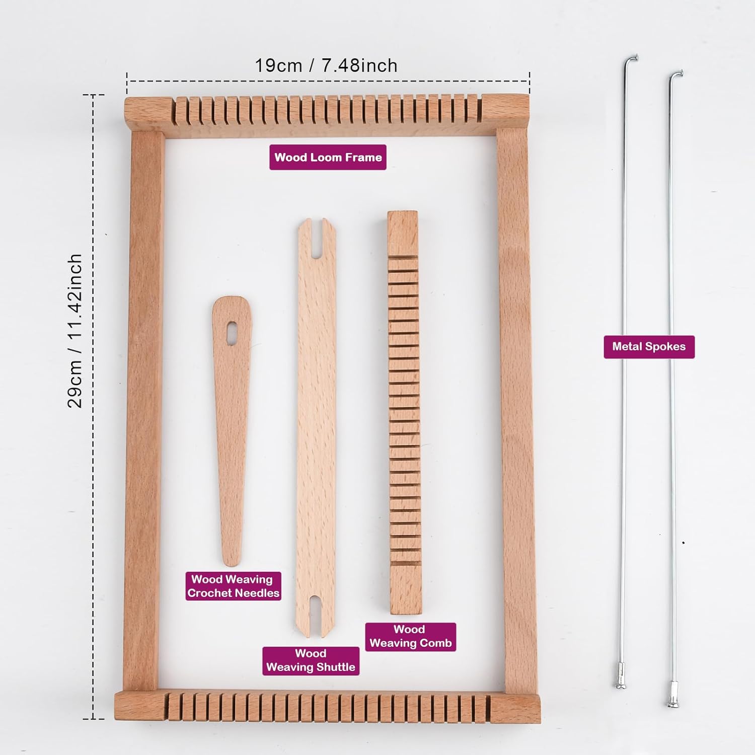 Thumbnail 4 de LYKTRIX Webrahmen Kinder 29×19 cm 🧶