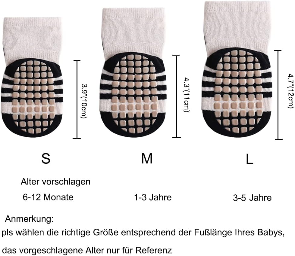 Detalle 2 de Rutschfeste Socken Exemaba 5 Paar