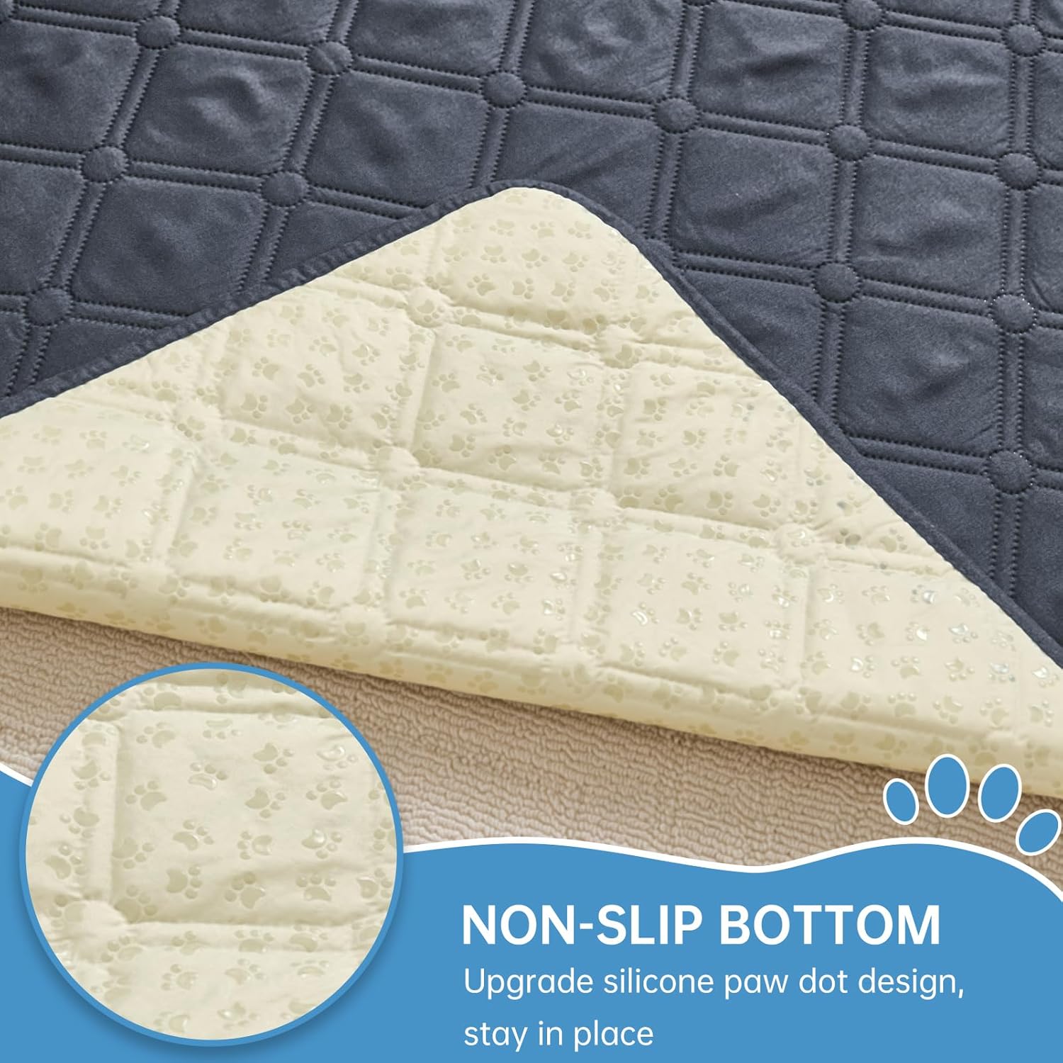 Thumbnail 1 de Guchuang Waterproof Dog Blanket for Bed (132x208 cm) – Non-Slip, Washable Sofa Cover for Couch and Bed