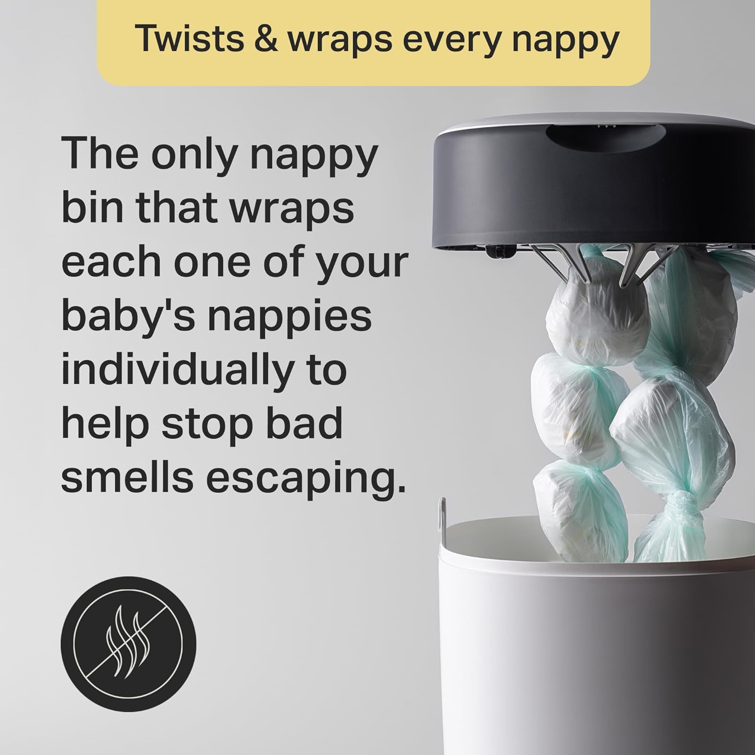 Thumbnail 5 de Tommee Tippee Twist and Click Nappy Bin 33
