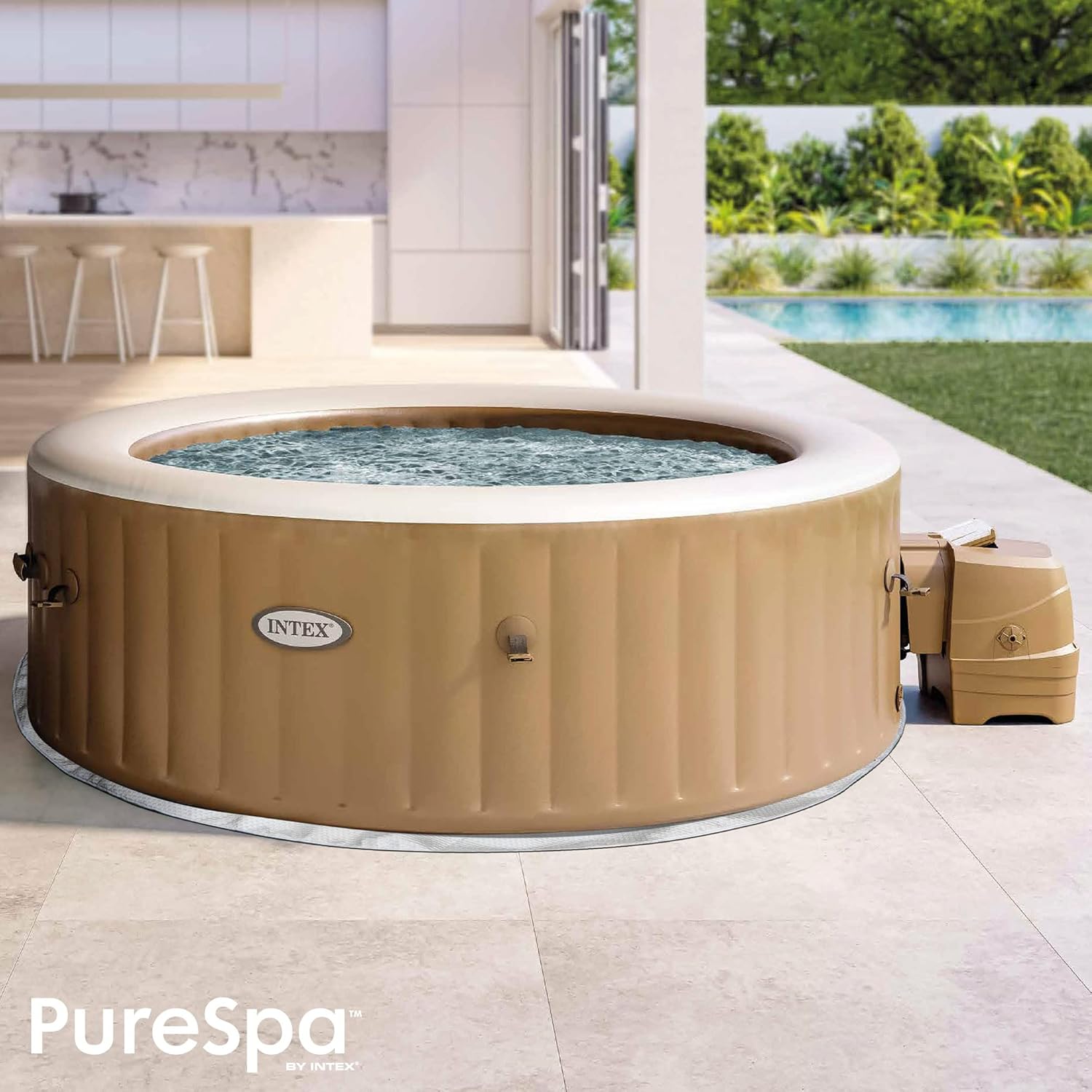 Detalle 2 de Intex 28426EX Spa Hinchable 4 personas