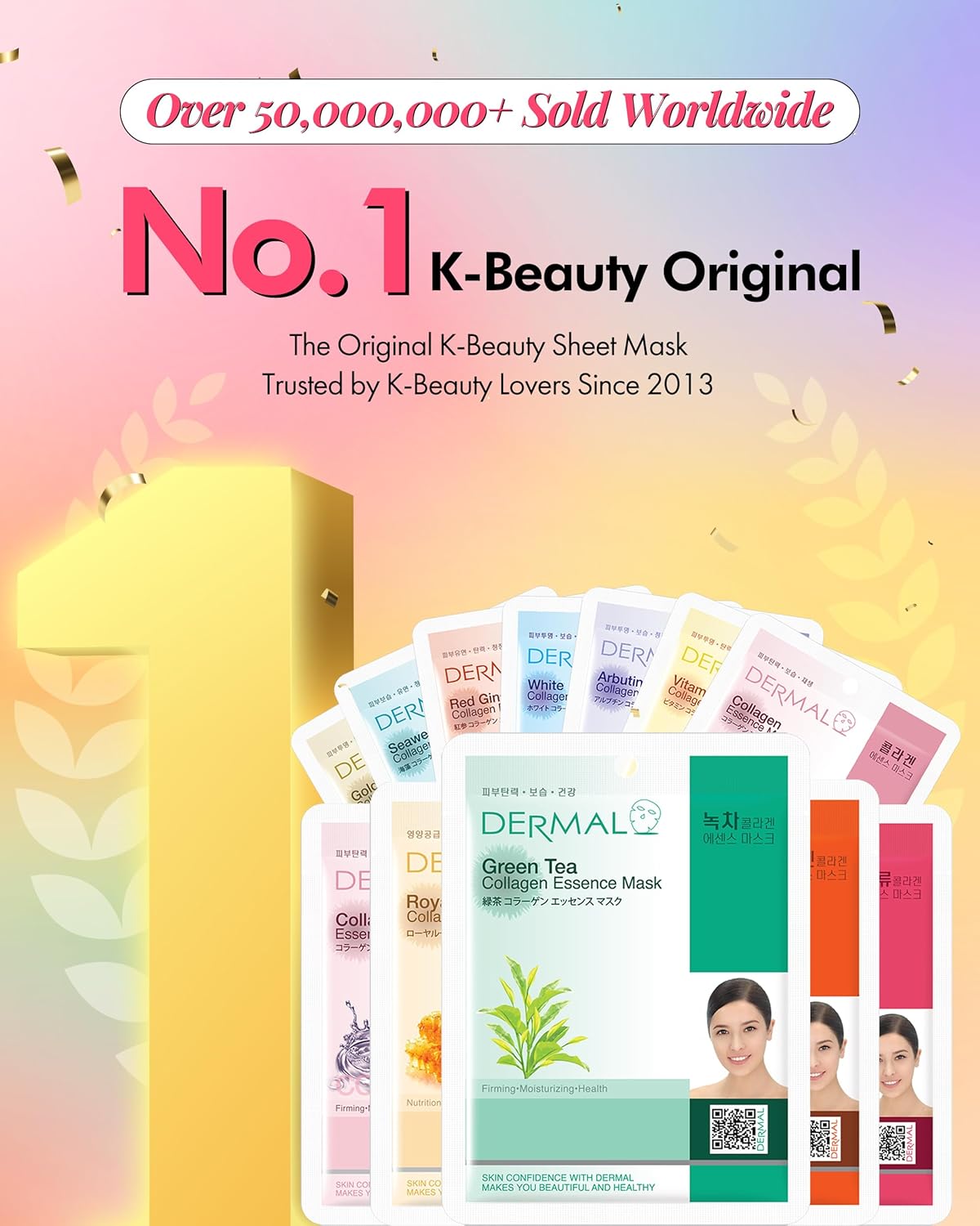 Detalle 2 de DERMAL 24-Day Skin Reset Ritual Collagen Mask