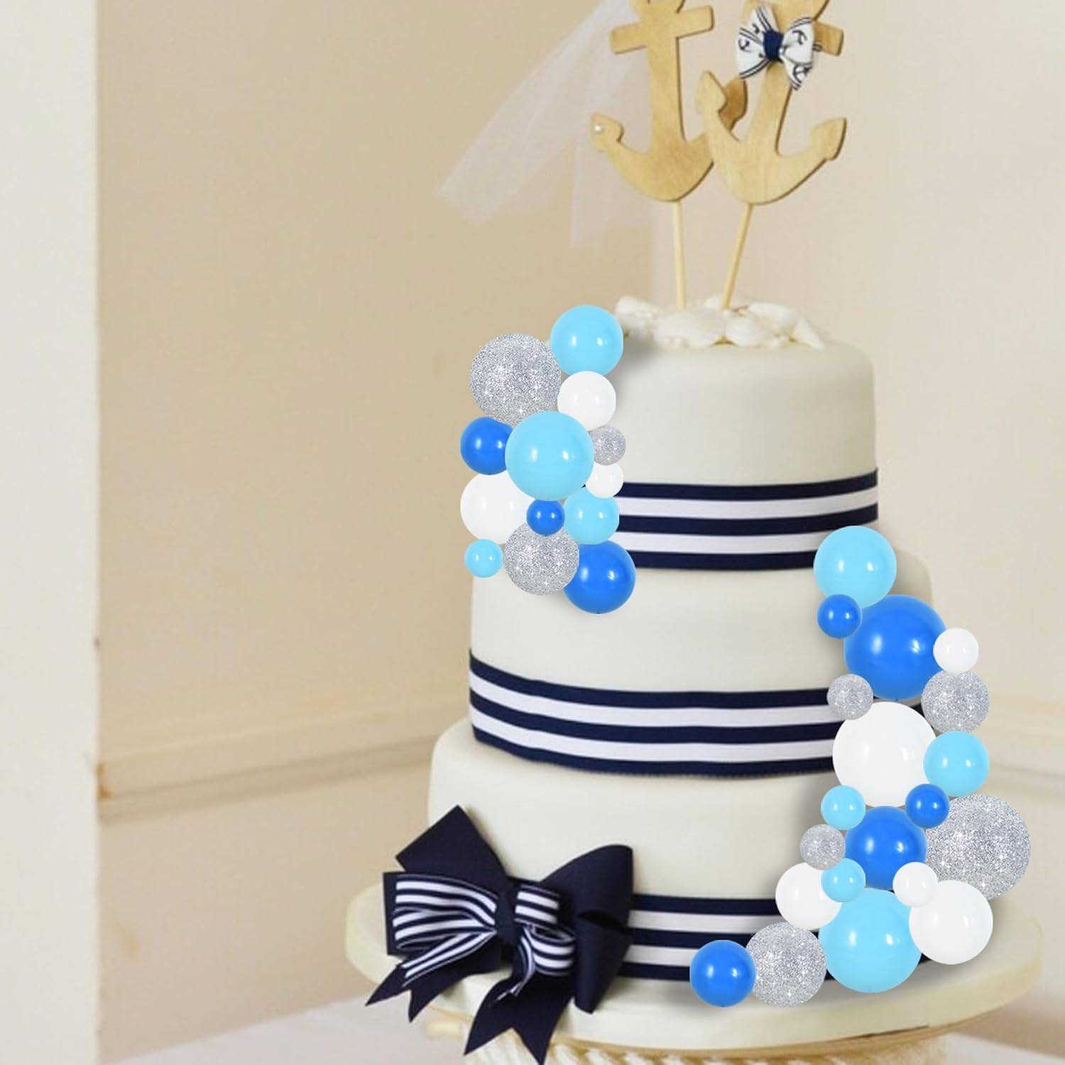 Thumbnail 3 de RIBBOOO 40-piece foam cake toppers for parties 🎂