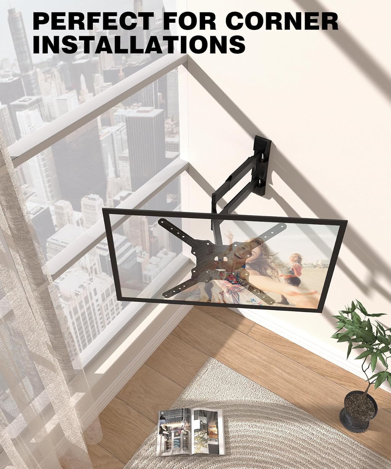 Thumbnail 4 de Soporte Pared TV 32–65 pulgadas Brazo 720 mm Inclinable Giratorio