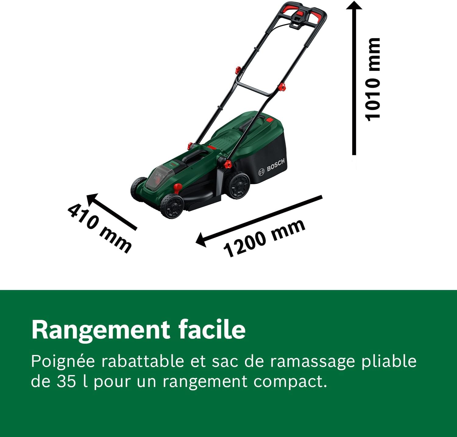 Thumbnail 5 de Bosch Tondeuse à Gazon sans-Fil ROTAK18V-32 — 32 cm, mulching, 18V, 4,0Ah