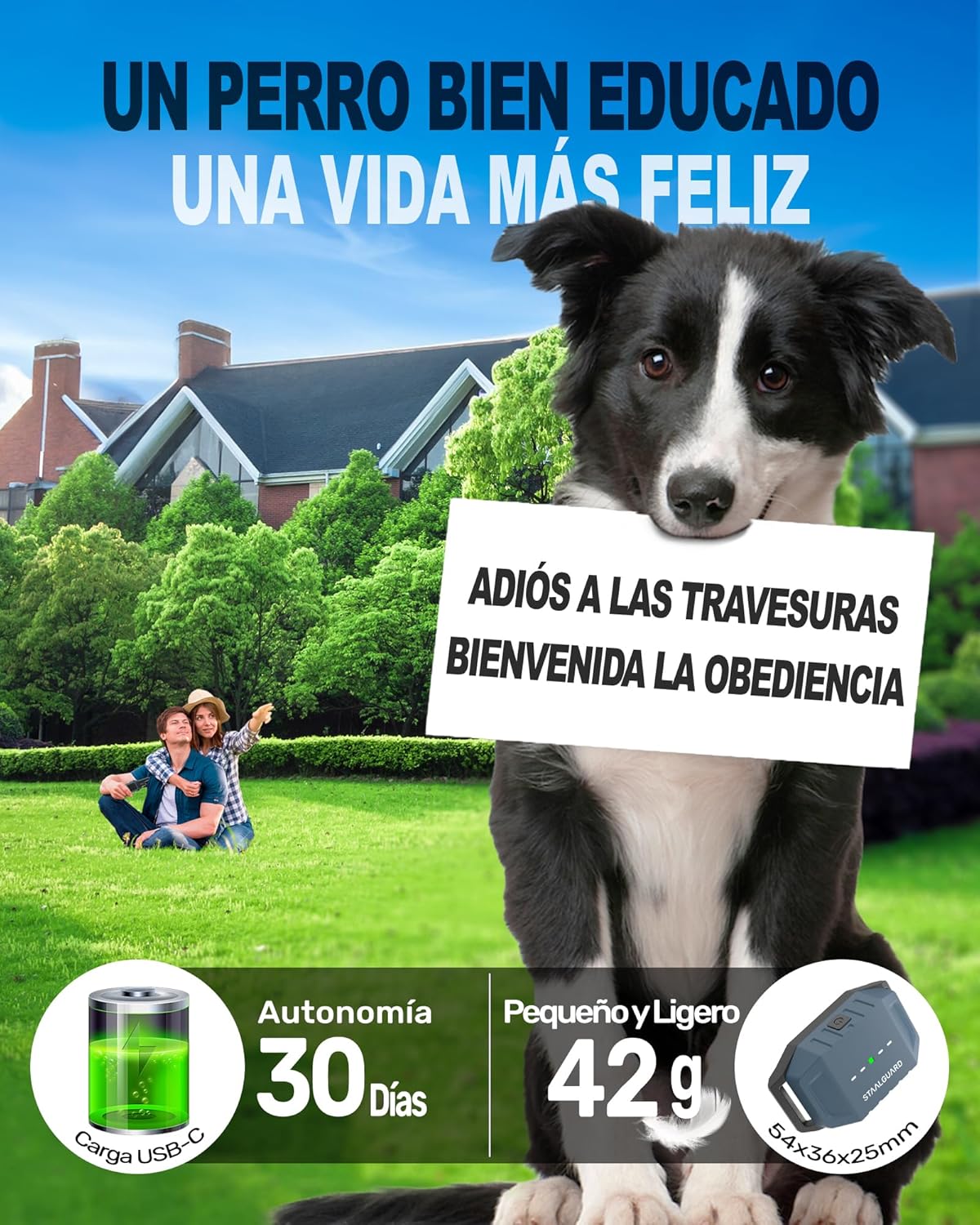 Thumbnail 5 de Staalguard Collar de Adiestramiento para Perros 3000m