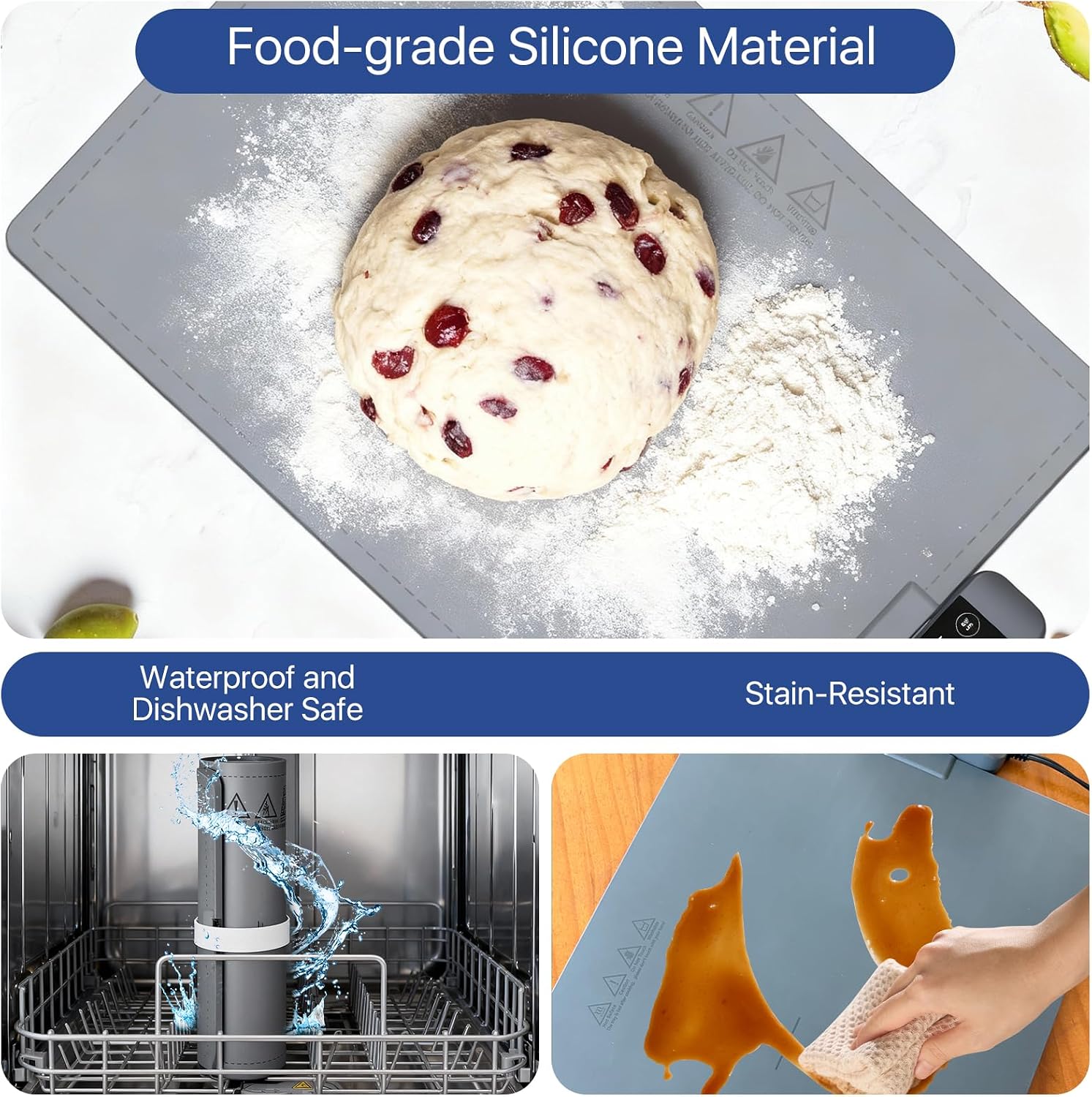 Detalle 2 de Waterproof Electric Food Warming Mat 17‑Level