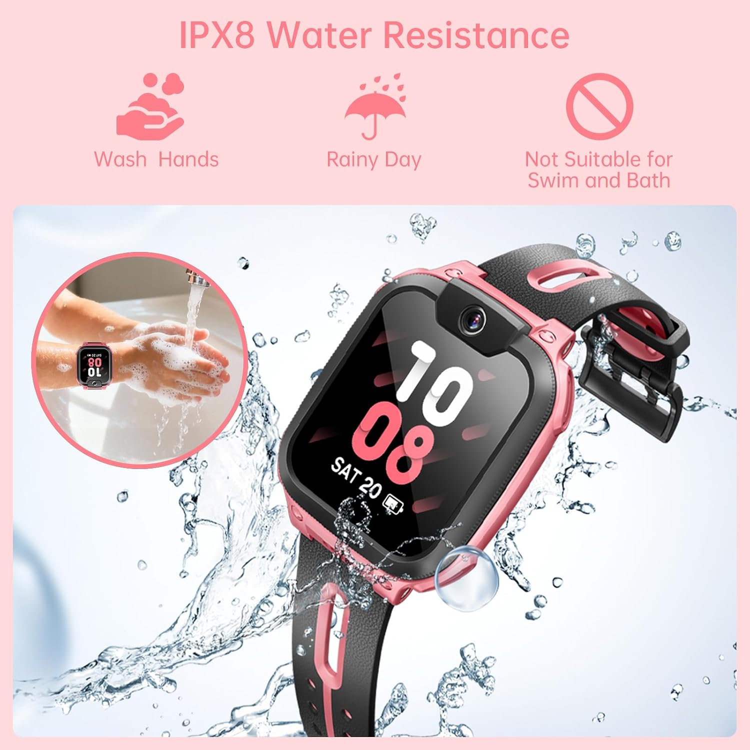 Thumbnail 4 de imoo Z1 Kids Smart Watch (Rose) – A thoughtful companion for young explorers
