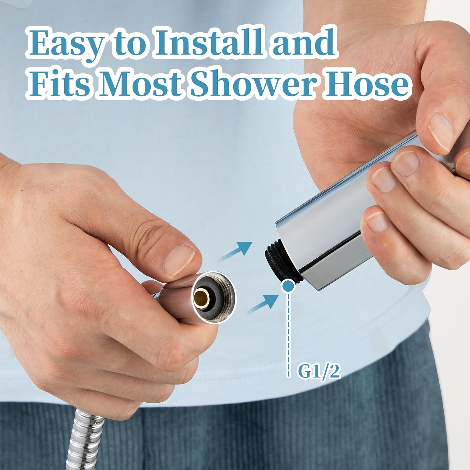 Detalle de OFFO Shower Head 1.5m hose, 6 modes
