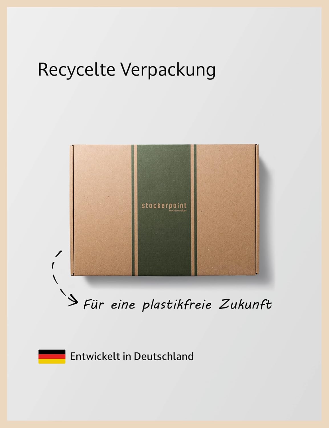 Detalle de Stockerpoint OC-Fredi Trachtenhemd in Weiß mit Stehkragen (Regular Fit)