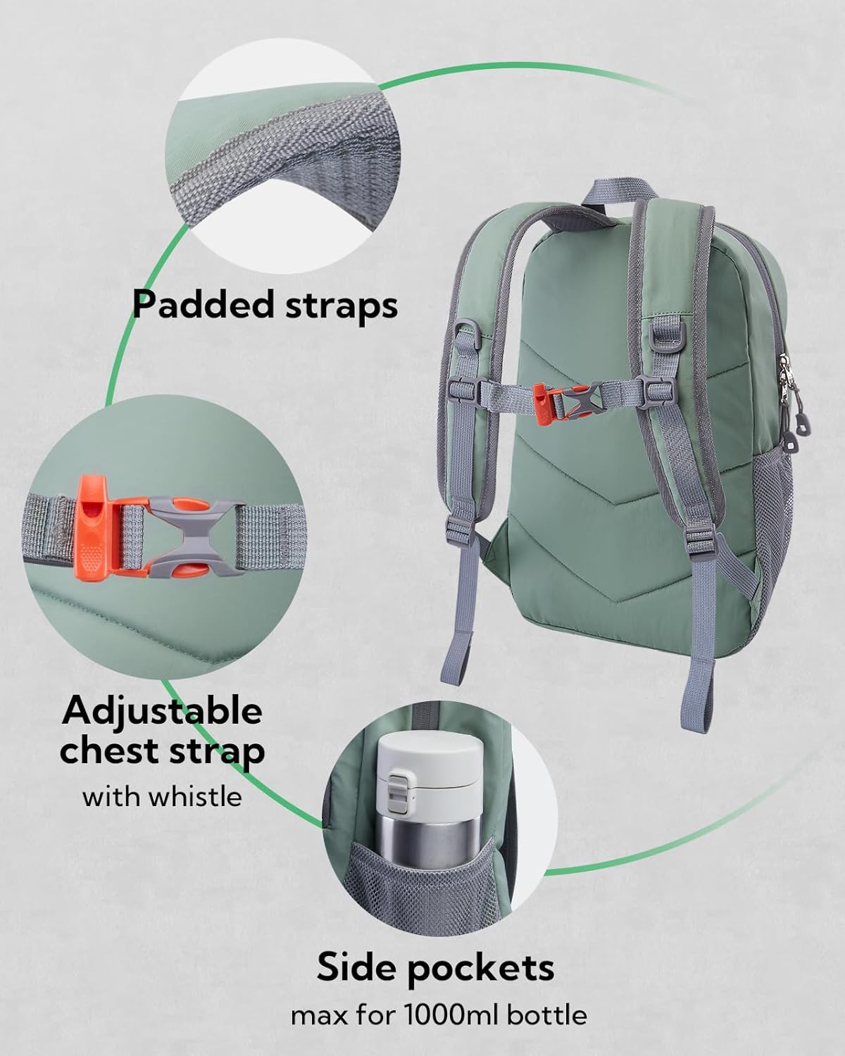 Thumbnail 3 de Waterfly 12L hiking backpack with chest strap