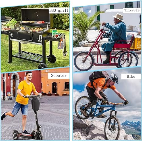 Thumbnail 6 de SPGOOD Fahrradschloss Ketten mit Zahlen – gehärtete 7 mm Kette, 830 mm, Grau