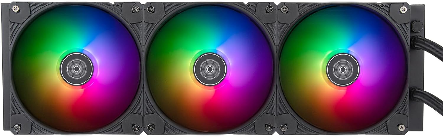 Detalle 2 de SilverStone IceMyst 420 SST-IM420-ARGB – chłodzenie cieczą AIO z ARGB