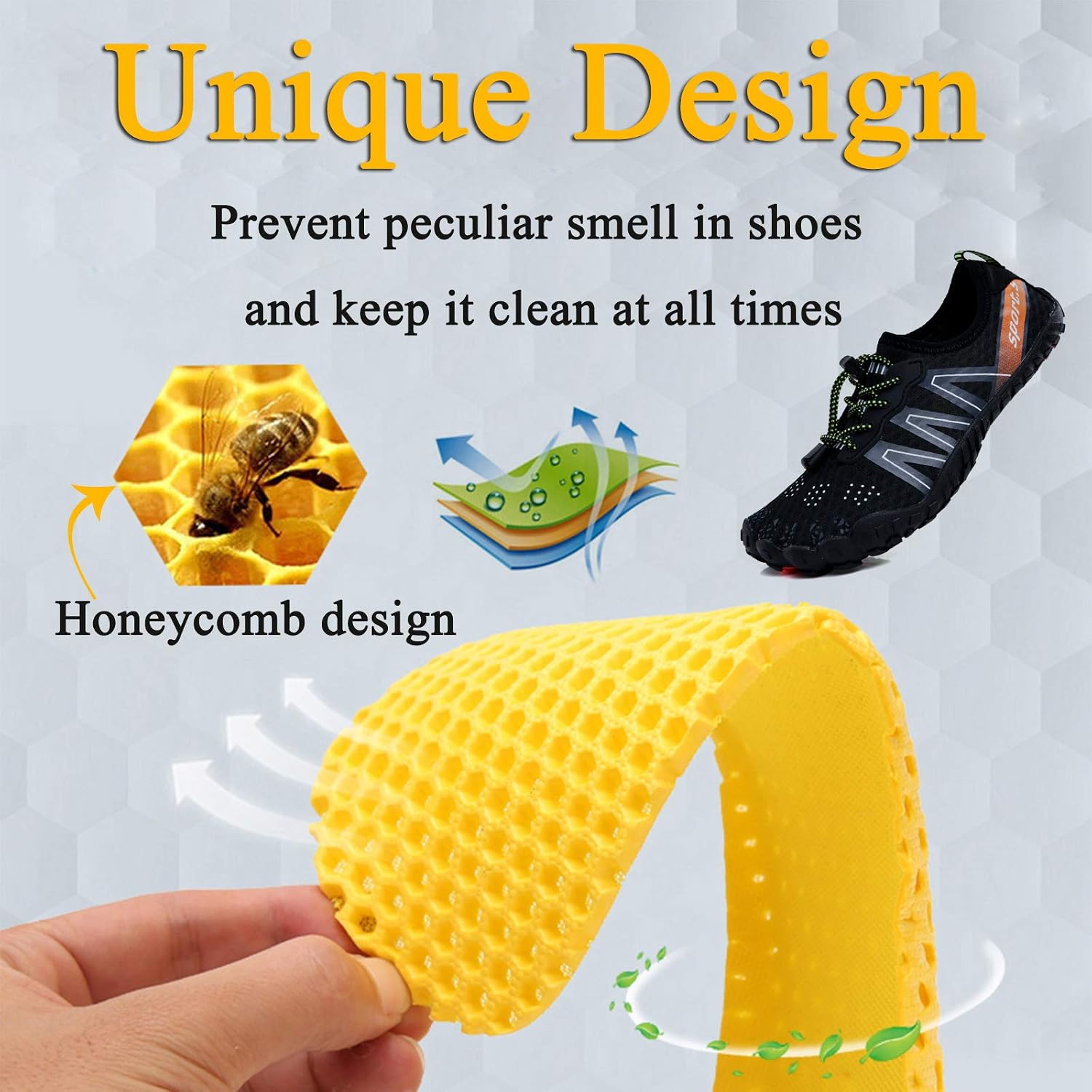 Thumbnail 3 de Water Shoes Men Women Barefoot Shoes Outdoor for Beach Aqua Swim Pool River Water Quick Dry Boating Fishing Diving Surfing with Yoga Aerobics