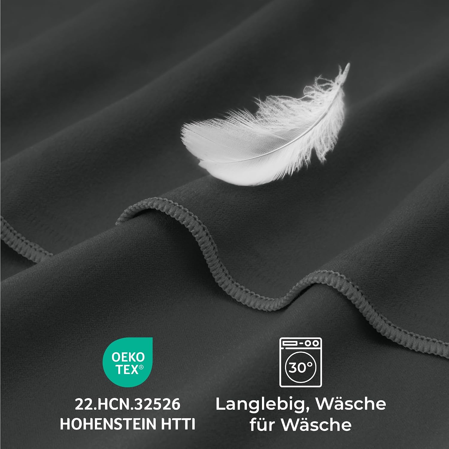 Detalle 2 de ZENACROSS ZENACROSS Sporthandtuch Mikrofaser Set 5