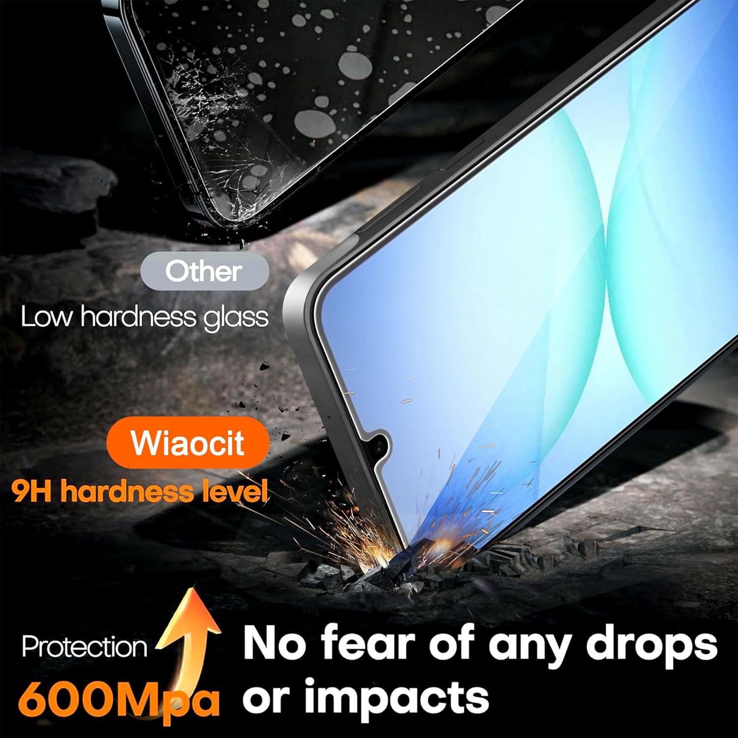 Thumbnail 2 de Wiaocit 3 Pack Screen Protector for Galaxy A17 5G