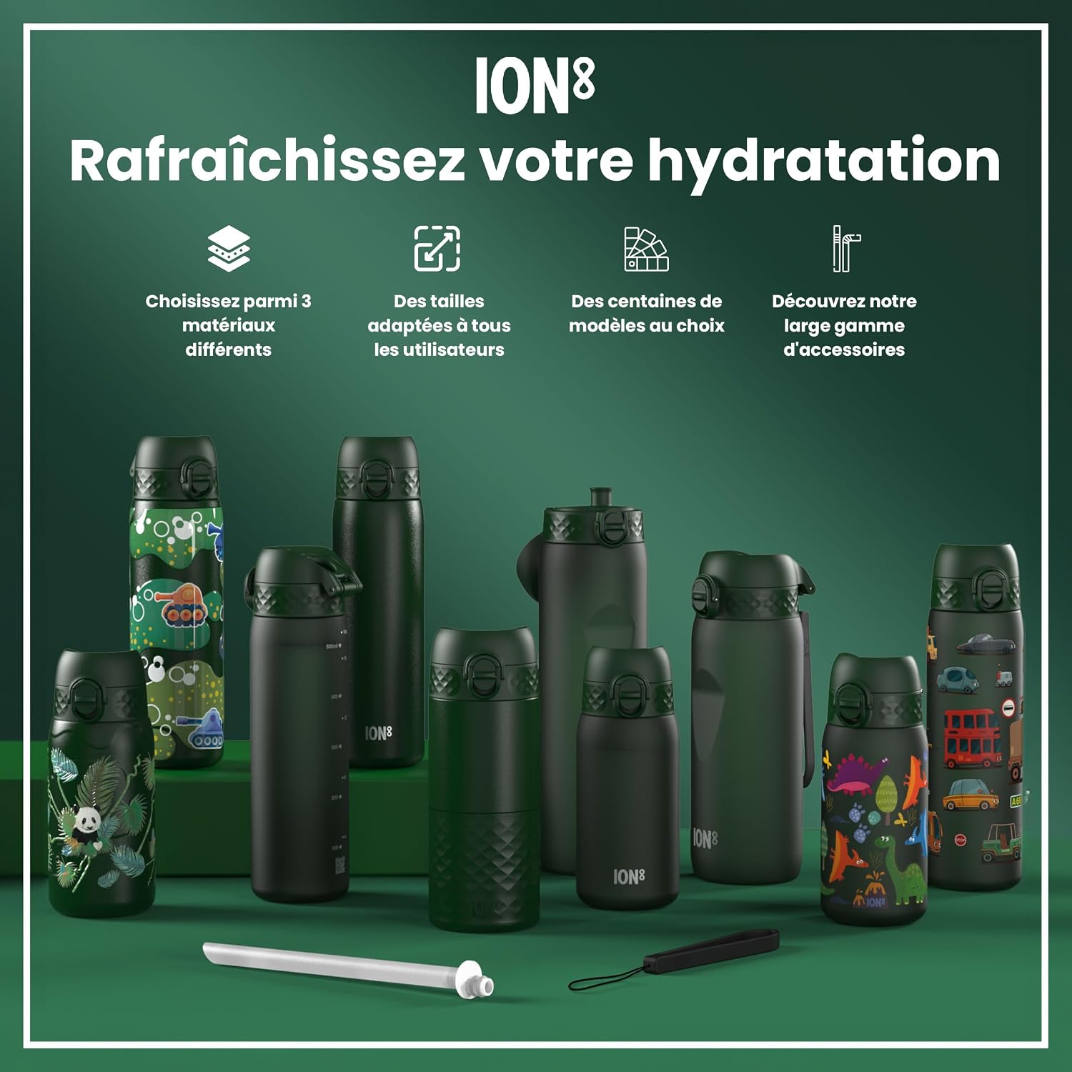 Thumbnail 6 de ion8 Gourde Inox Léger 600ml 🥤