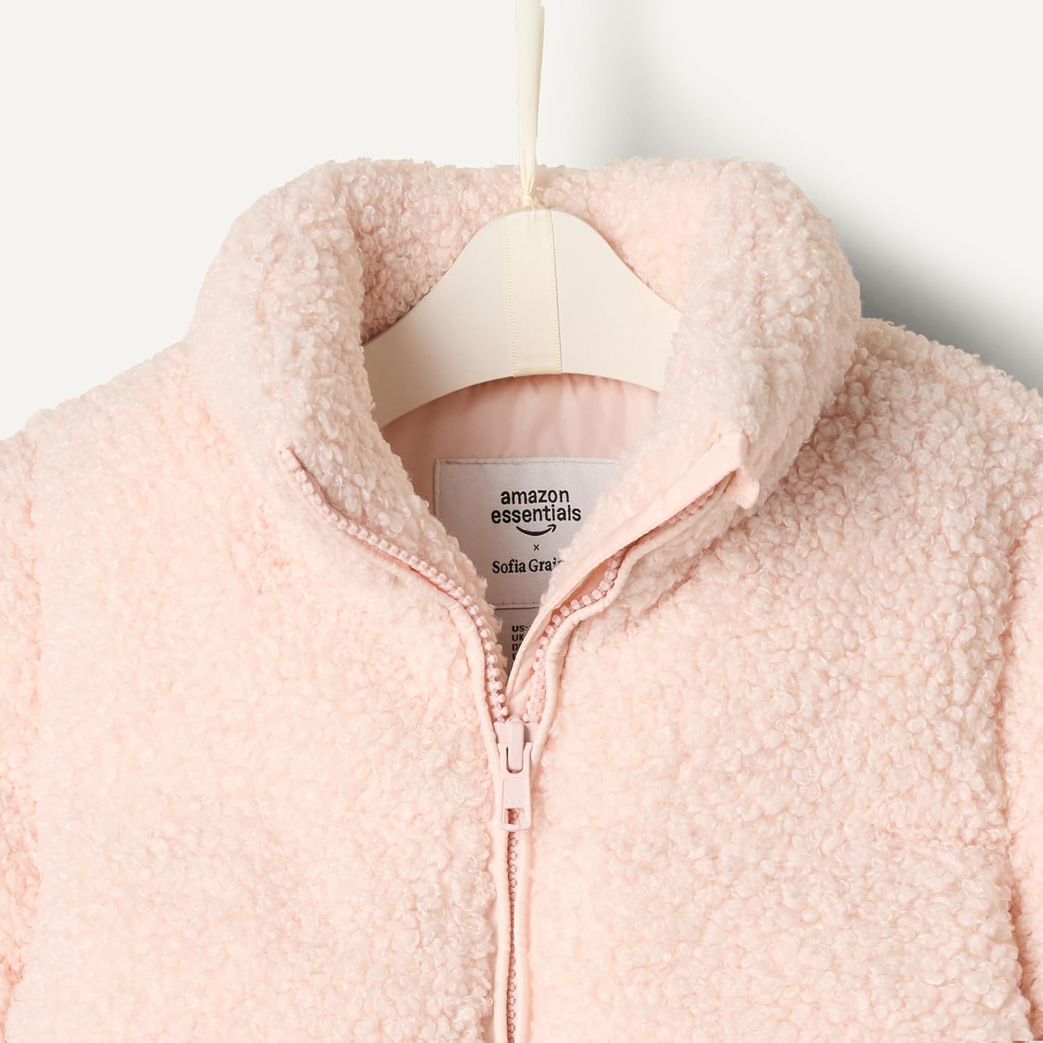 Detalle 2 de Amazon Essentials Unisex Piumino Lungo Stile Teddy per Bambini e Ragazzi