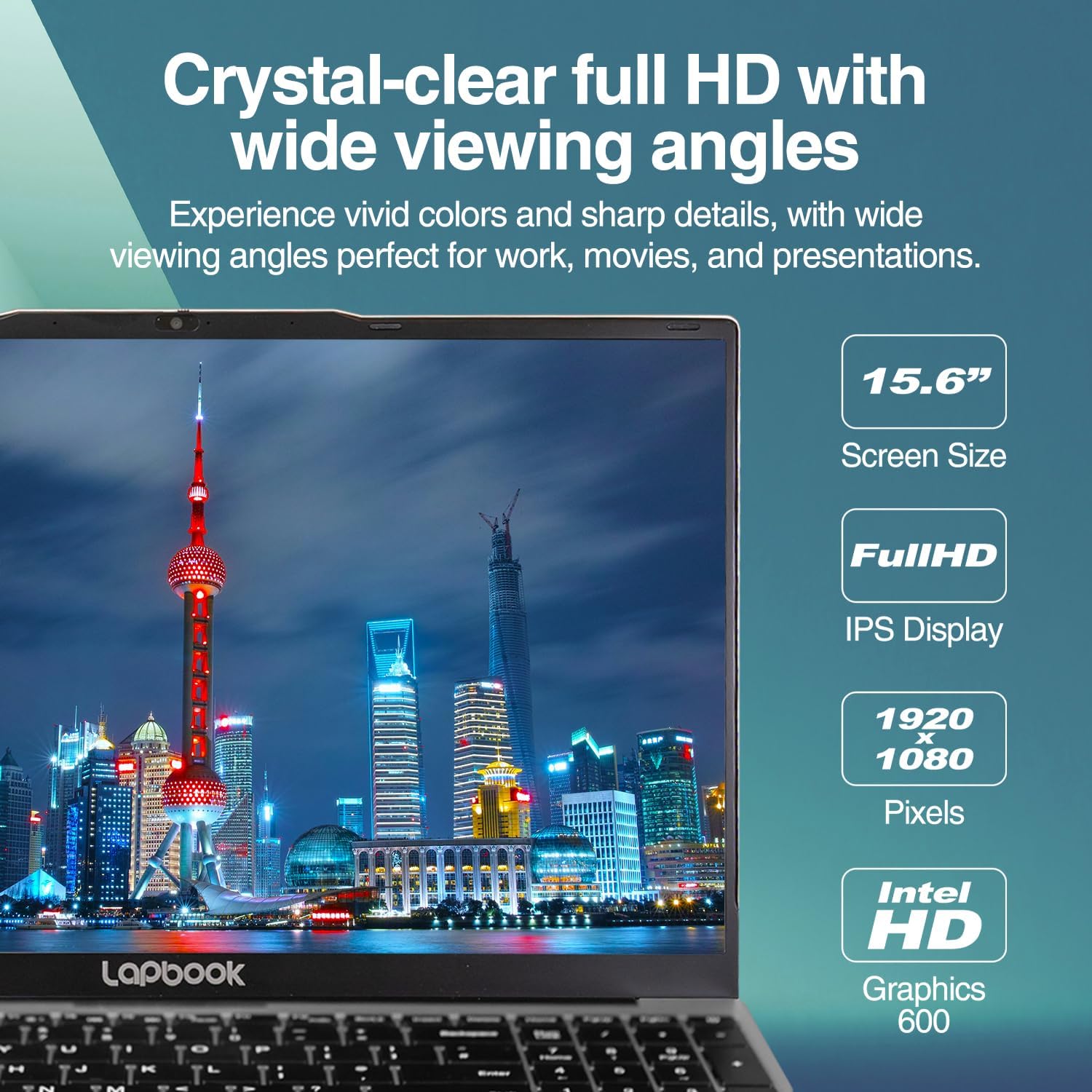 Thumbnail 4 de Lapbook S15 N6 15.6" Full HD Windows 11 Laptop (Apr 2026 Release) – Built in the UK