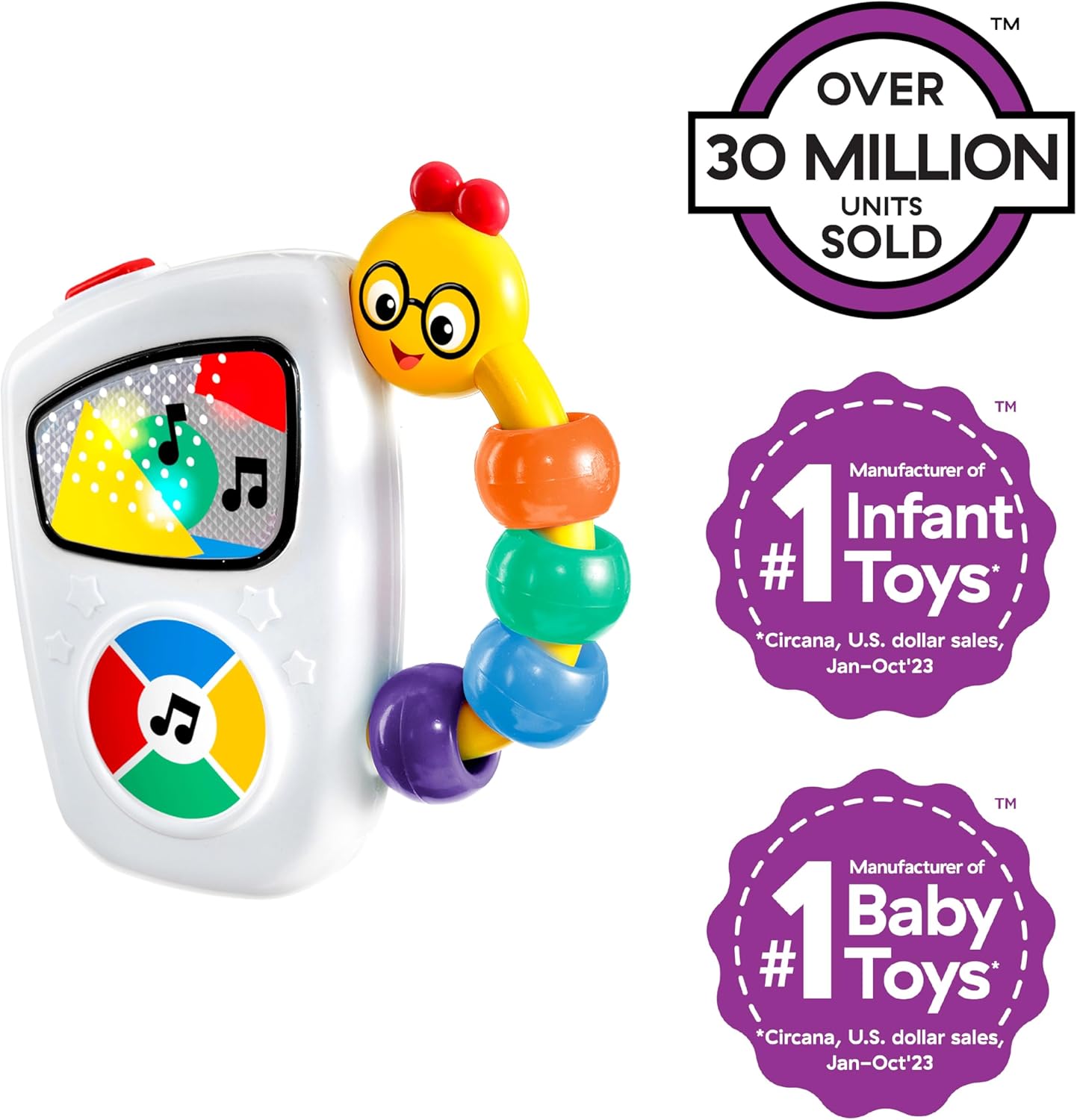 Detalle de Baby Einstein Take Along Tunes Musical Toy (Ages 3 Months+)