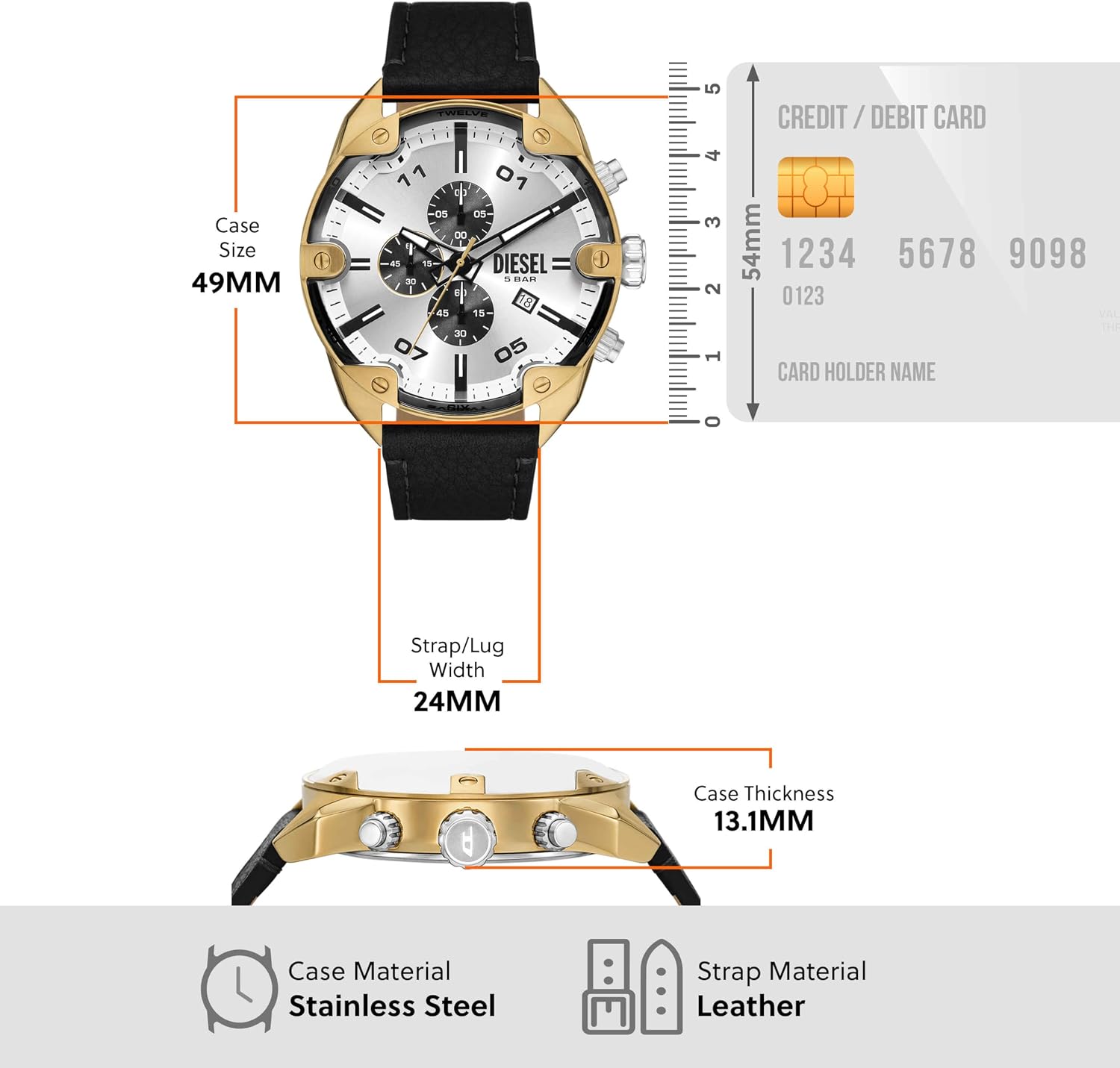 Detalle de Diesel Chronograph Watch 49mm