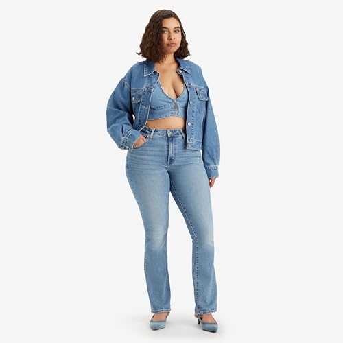 Thumbnail 6 de Levi's 725 vaqueros bootcut de tiro alto, Blue Wave Light, 31W/32L