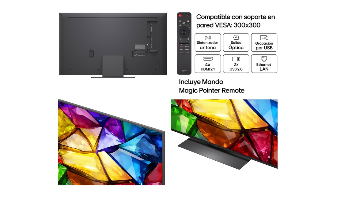 Thumbnail 2 de Smart TV LG Mini RGB AI MRGB87 55'' 4K (2026) – 55MRGB85EB6B.OBSPTO