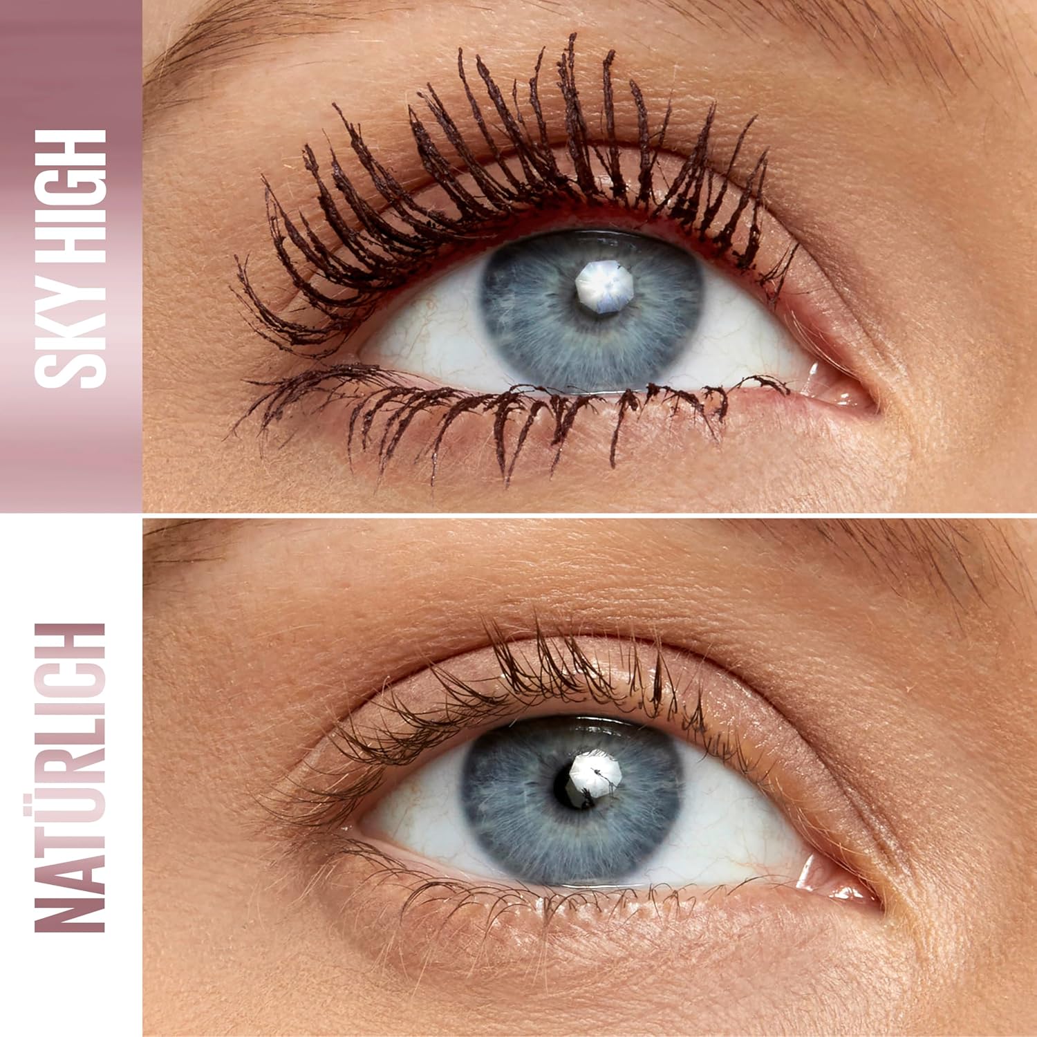 Detalle de Maybelline New York Sky High Burgundy Haze Mascara für extreme Länge & volles Volumen