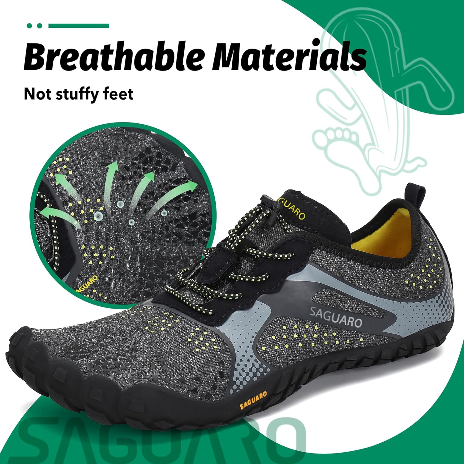 Thumbnail 2 de SAGUARO Barfußschuhe Unisex Leicht