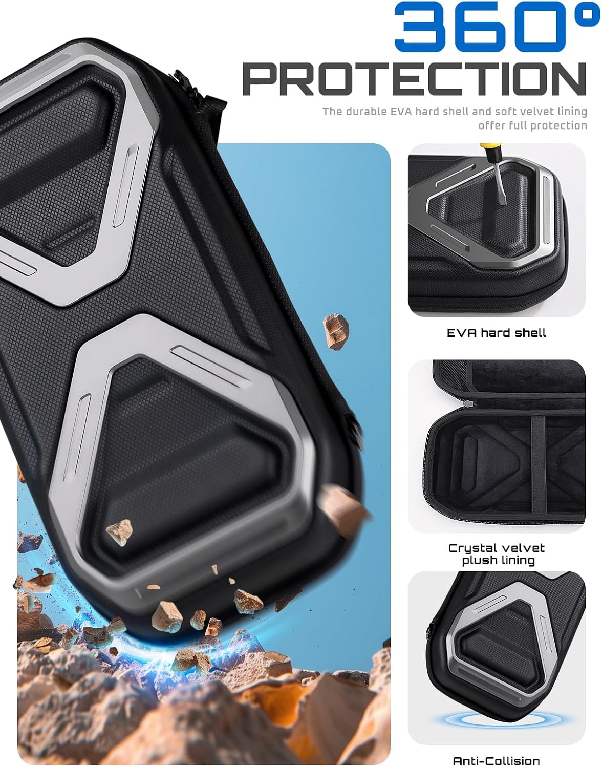 Detalle de SUPCASE Pro Edition for Nintendo Switch 2 12-card carrying case