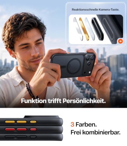 Thumbnail 7 de TORRAS Guardian-Mag für iPhone 18 Pro Hülle – Schwarz
